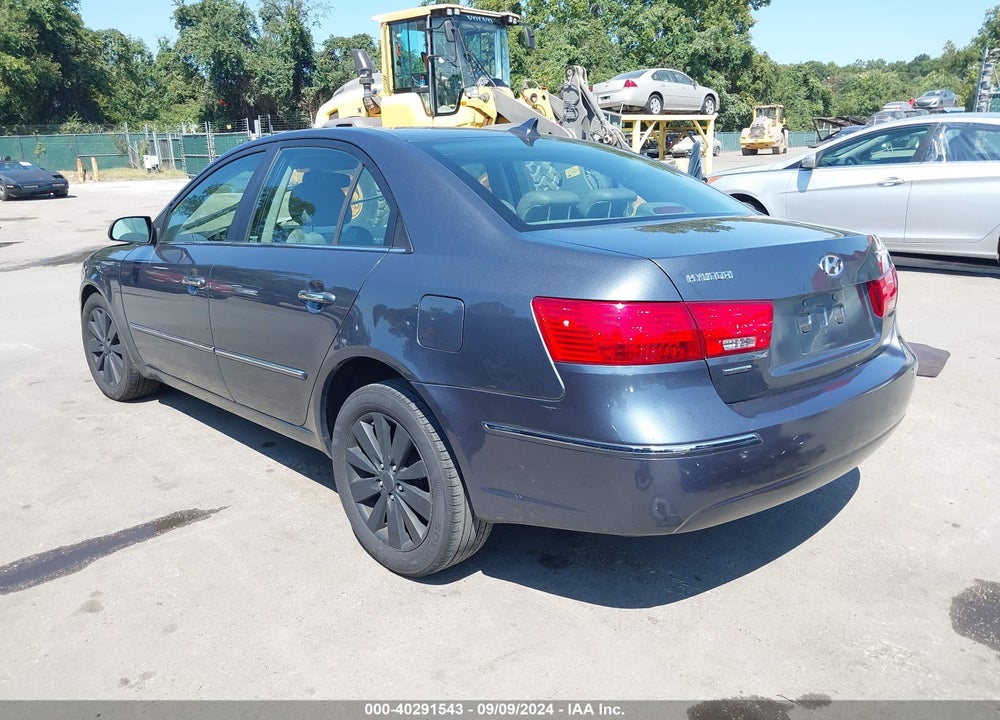 2009 HYUNDAI SONATA LIMITED VIN: 5NPEU46C19H514006