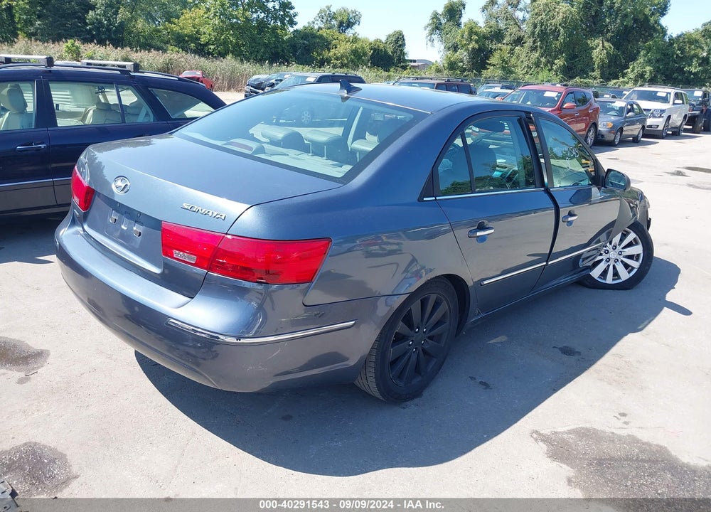 2009 HYUNDAI SONATA LIMITED VIN: 5NPEU46C19H514006