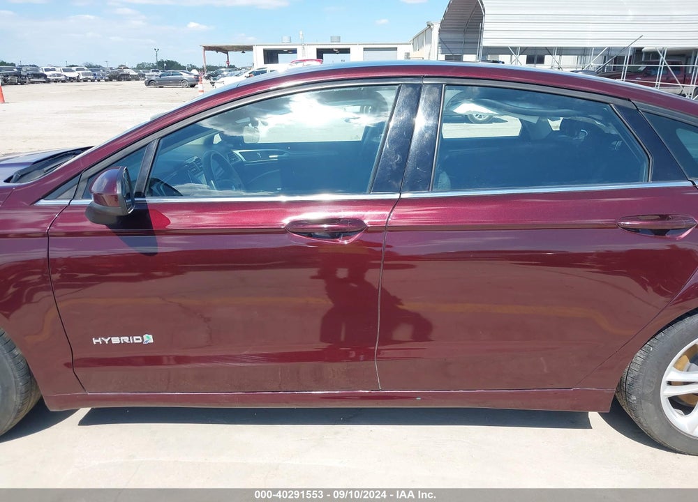 2018 FORD FUSION HYBRID SE VIN: 3FA6P0LU7JR267986