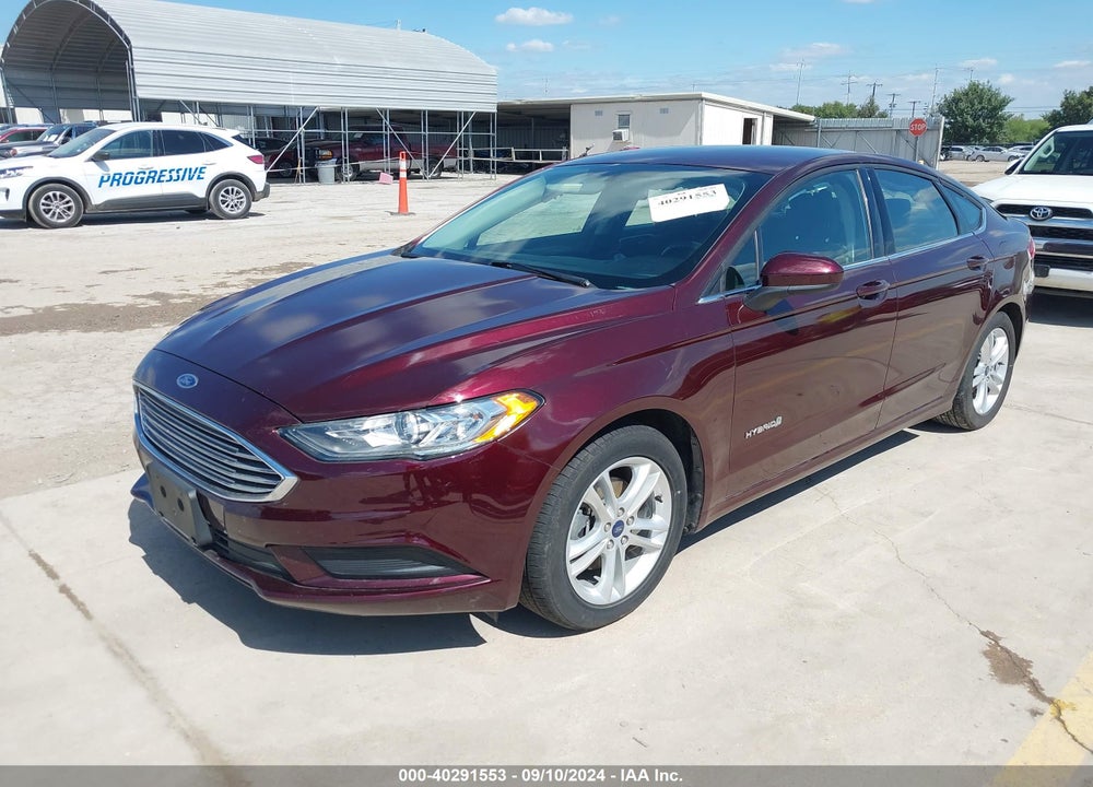 2018 FORD FUSION HYBRID SE VIN: 3FA6P0LU7JR267986