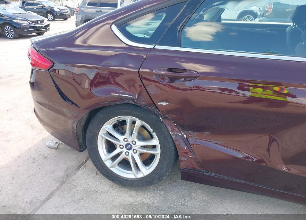 2018 FORD FUSION HYBRID SE VIN: 3FA6P0LU7JR267986
