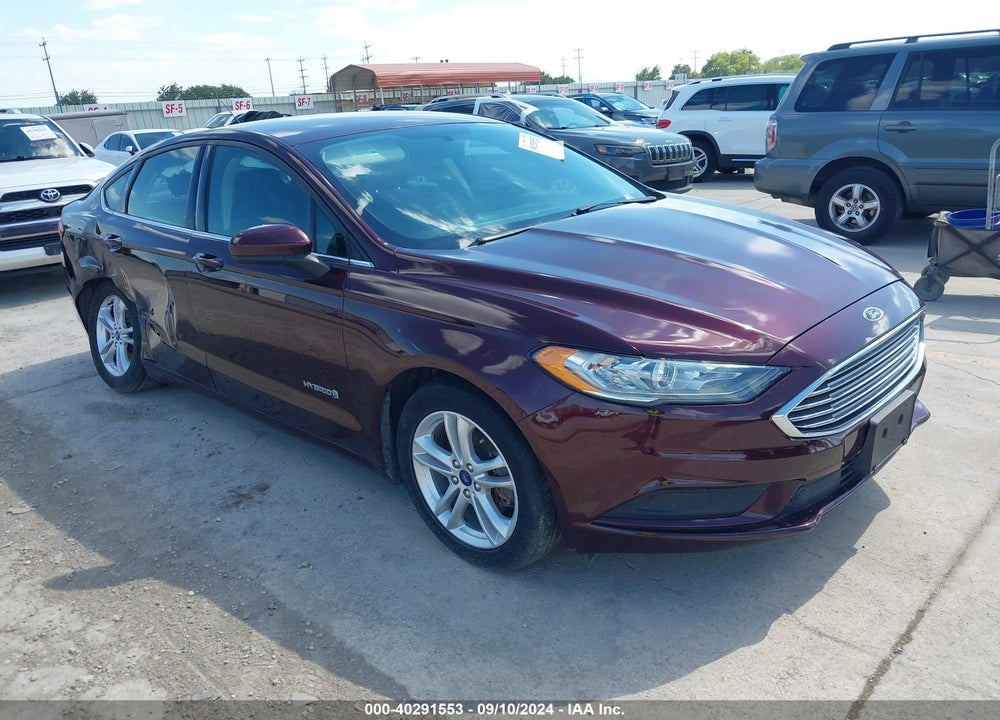 2018 FORD FUSION HYBRID SE VIN: 3FA6P0LU7JR267986