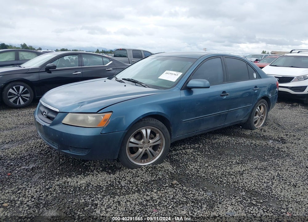 2006 HYUNDAI SONATA GL VIN: KMHET46C76A076710
