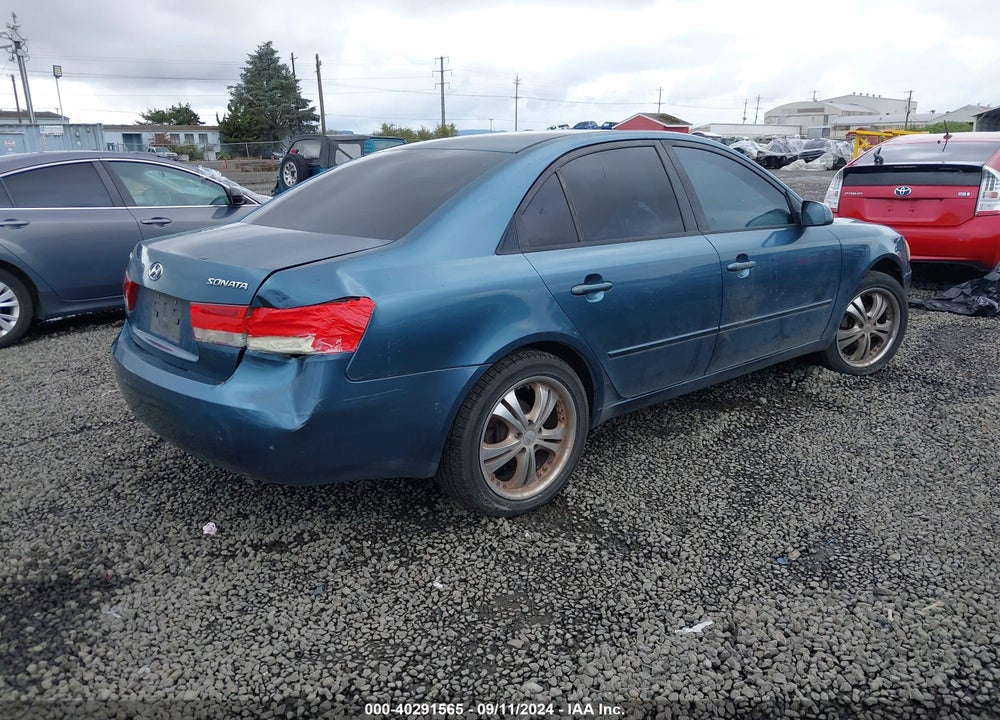 2006 HYUNDAI SONATA GL VIN: KMHET46C76A076710