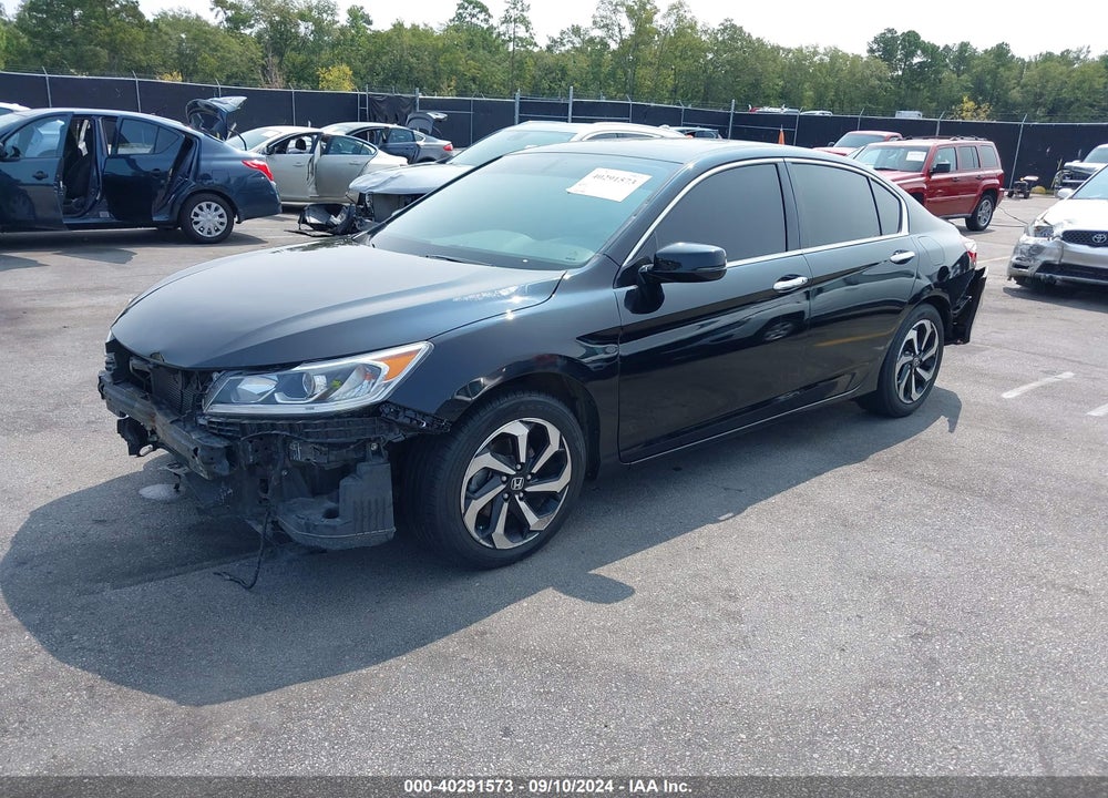 2017 HONDA ACCORD EX-L V6 VIN: 1HGCR3F82HA037141