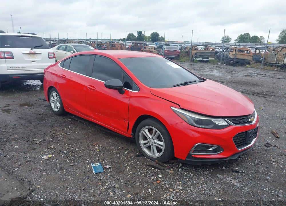 2017 CHEVROLET CRUZE LT AUTO VIN: 1G1BE5SM9H7204184