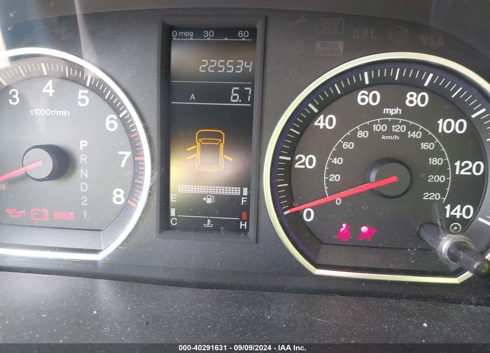 2008 HONDA CR-V LX VIN: JHLRE38378C045541