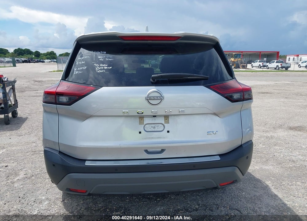 2022 NISSAN ROGUE SV FWD VIN: 5N1BT3BA1NC731643