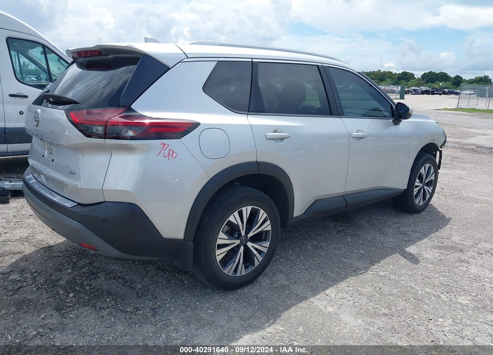 2022 NISSAN ROGUE SV FWD VIN: 5N1BT3BA1NC731643