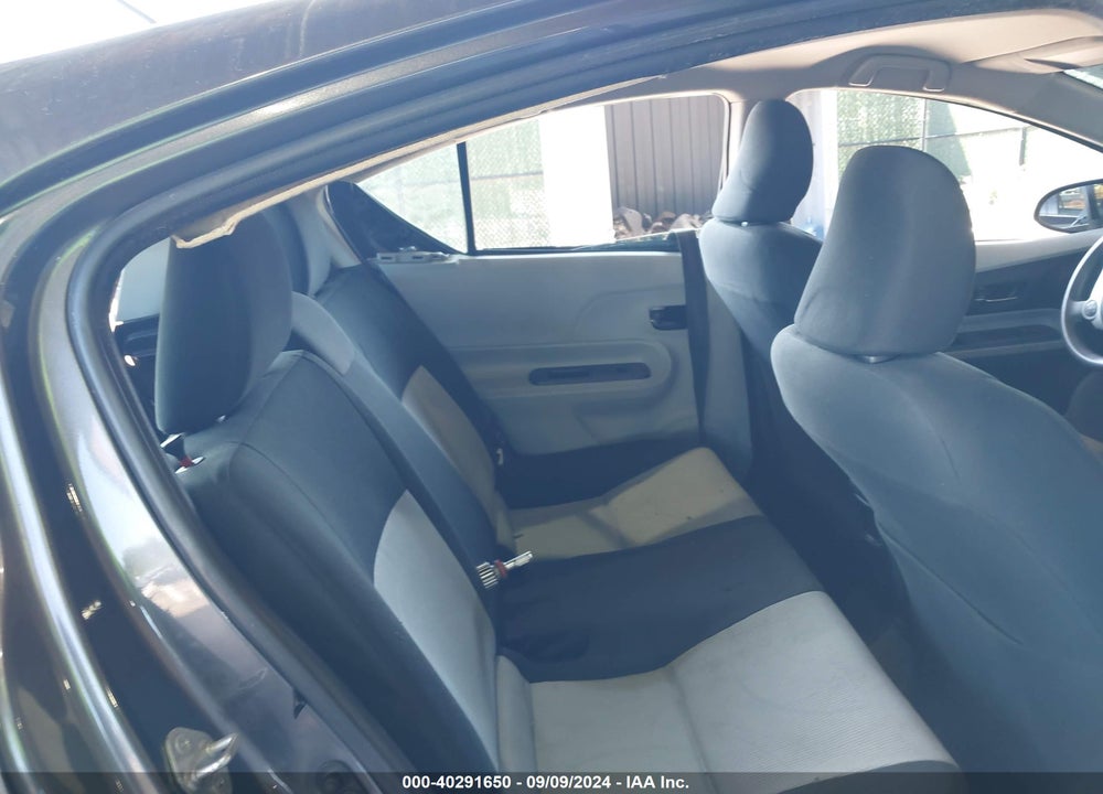 2012 TOYOTA PRIUS C THREE VIN: JTDKDTB37C1502959