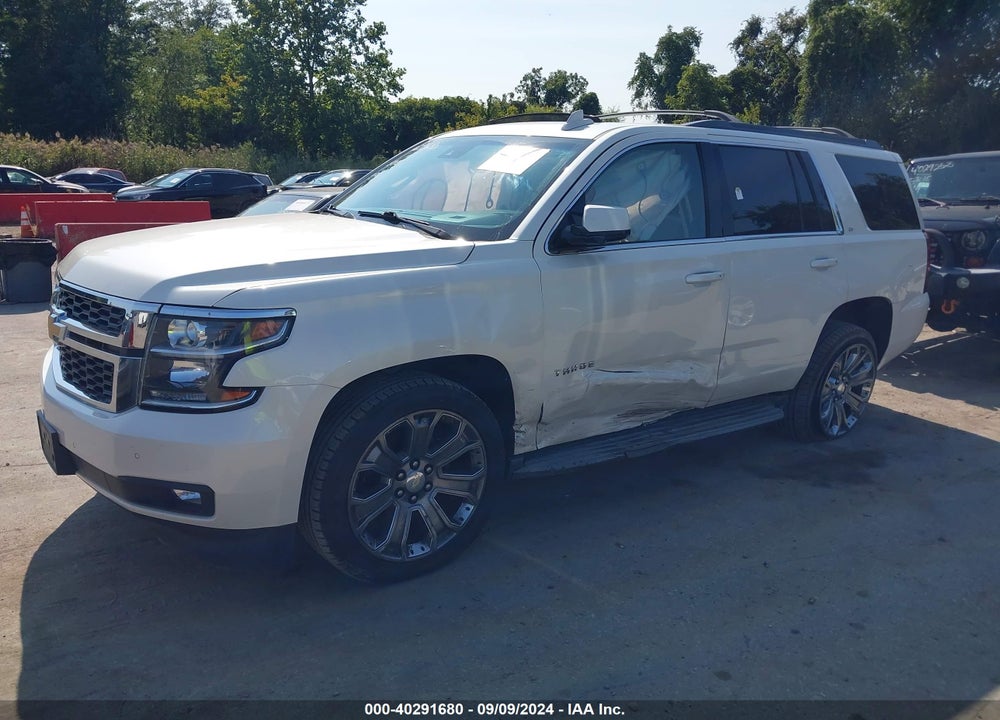 2015 CHEVROLET TAHOE LT VIN: 1GNSKBKC9FR600176