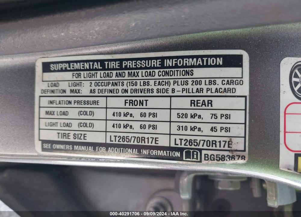 2011 RAM 3500 LAIE VIN: 3D73Y3HL0BG583678