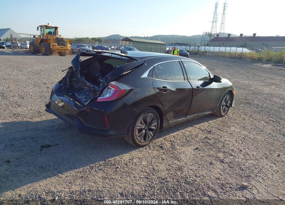 2018 HONDA CIVIC EX VIN: SHHFK7H59JU418183
