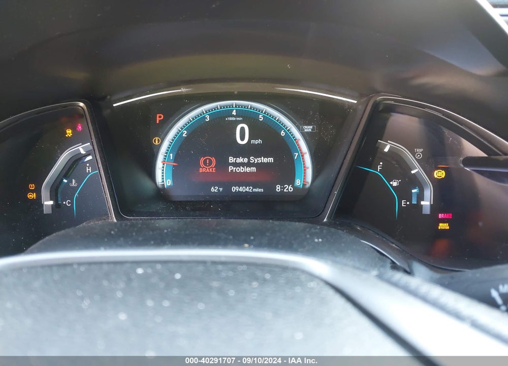 2018 HONDA CIVIC EX VIN: SHHFK7H59JU418183
