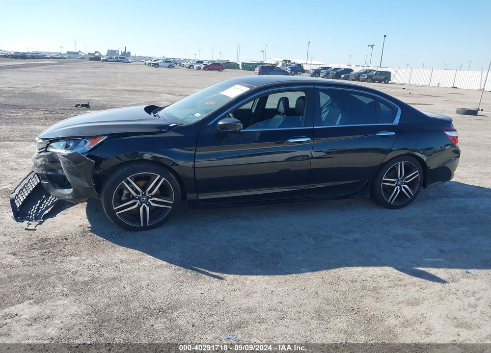 2016 HONDA ACCORD SPORT VIN: 1HGCR2F55GA129424