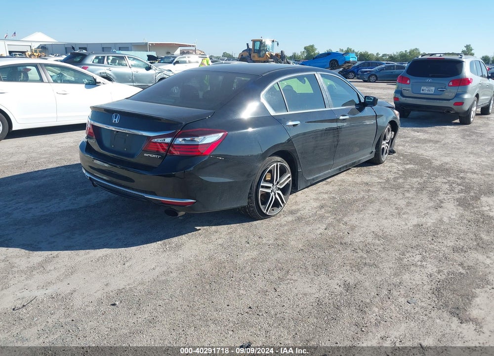 2016 HONDA ACCORD SPORT VIN: 1HGCR2F55GA129424