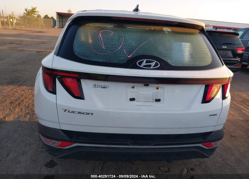 2022 HYUNDAI TUCSON SE VIN: 5NMJACAE0NH060428