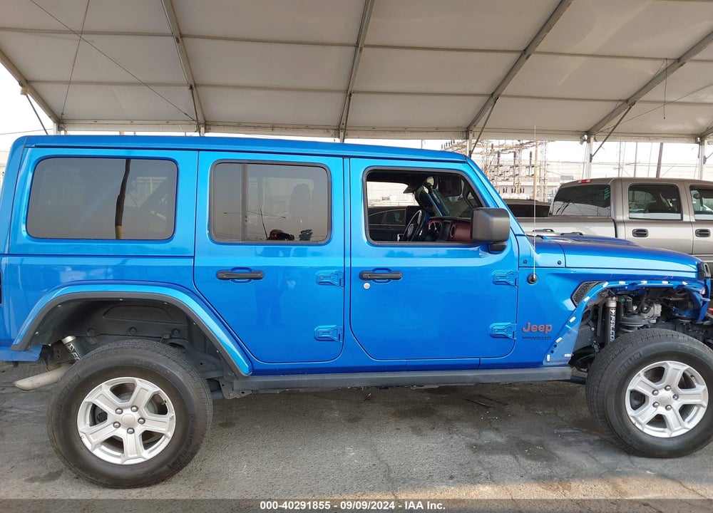 2021 JEEP WRANGLER UNLIMITED RUBICON 4X4 VIN: 1C4HJXFN3MW672116