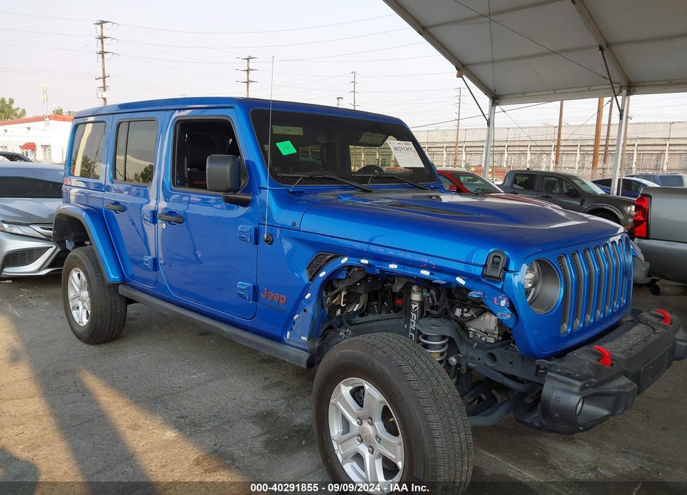 2021 JEEP WRANGLER UNLIMITED RUBICON 4X4 VIN: 1C4HJXFN3MW672116