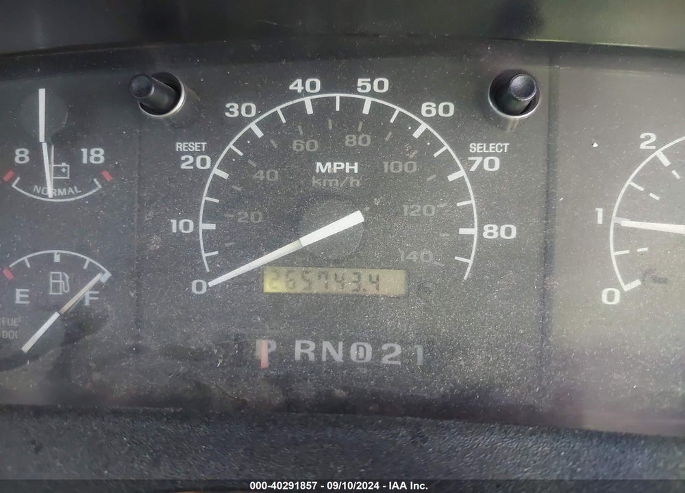 1997 FORD F-250 XL VIN: 1FTHX26G2VEB55562