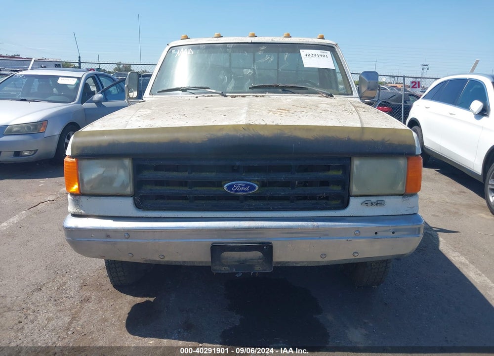 1987 FORD F350 VIN: 2FDKF37L2HCA32151