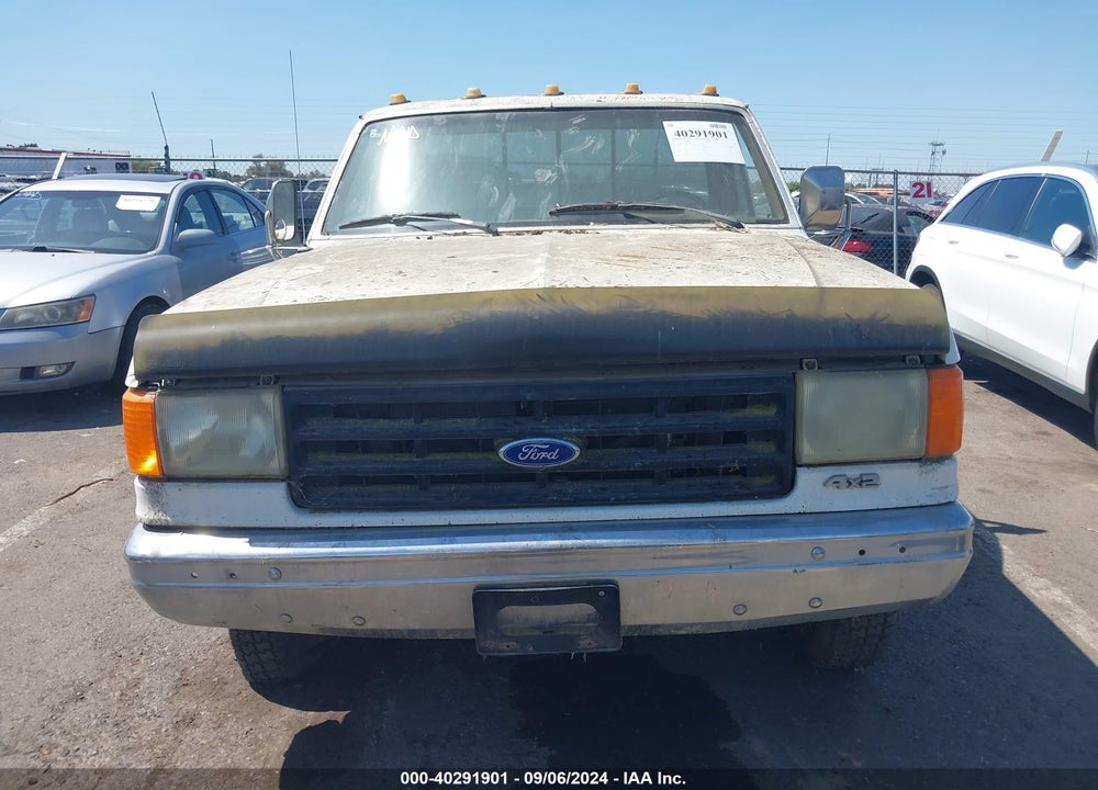 1987 FORD F350 VIN: 2FDKF37L2HCA32151
