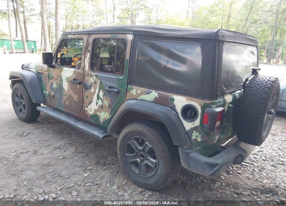 2019 JEEP WRANGLER UNLIMITED SPORT S 4X4 VIN: 1C4HJXDGXKW661874