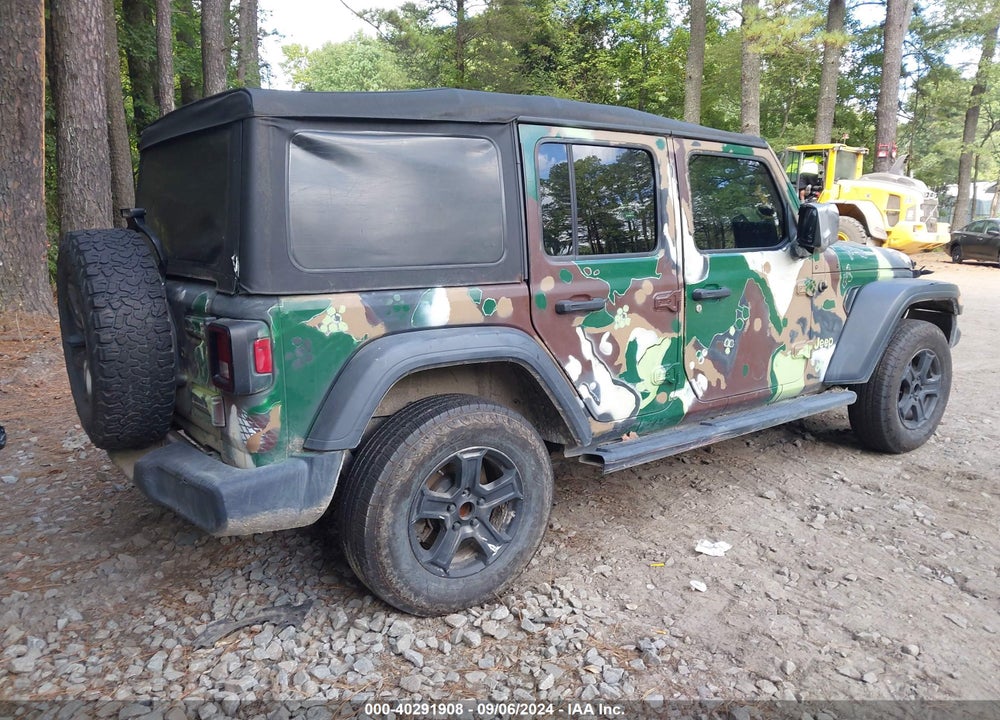 2019 JEEP WRANGLER UNLIMITED SPORT S 4X4 VIN: 1C4HJXDGXKW661874