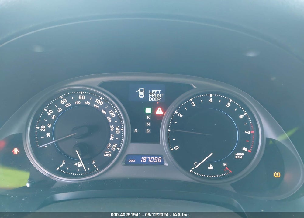 2008 LEXUS IS 250 VIN: JTHBK262885065991