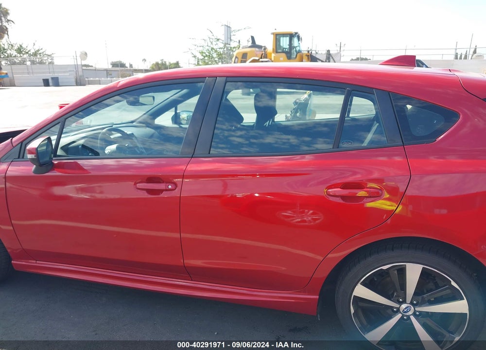 2017 SUBARU IMPREZA 2.0I SPORT VIN: 4S3GTAK64H3737130