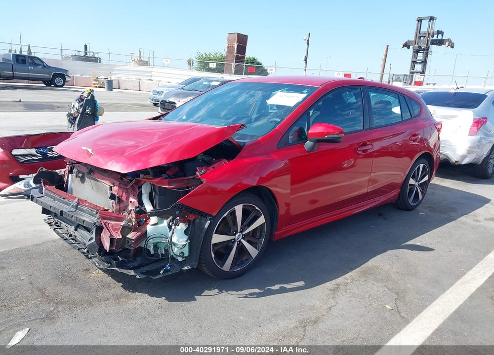 2017 SUBARU IMPREZA 2.0I SPORT VIN: 4S3GTAK64H3737130