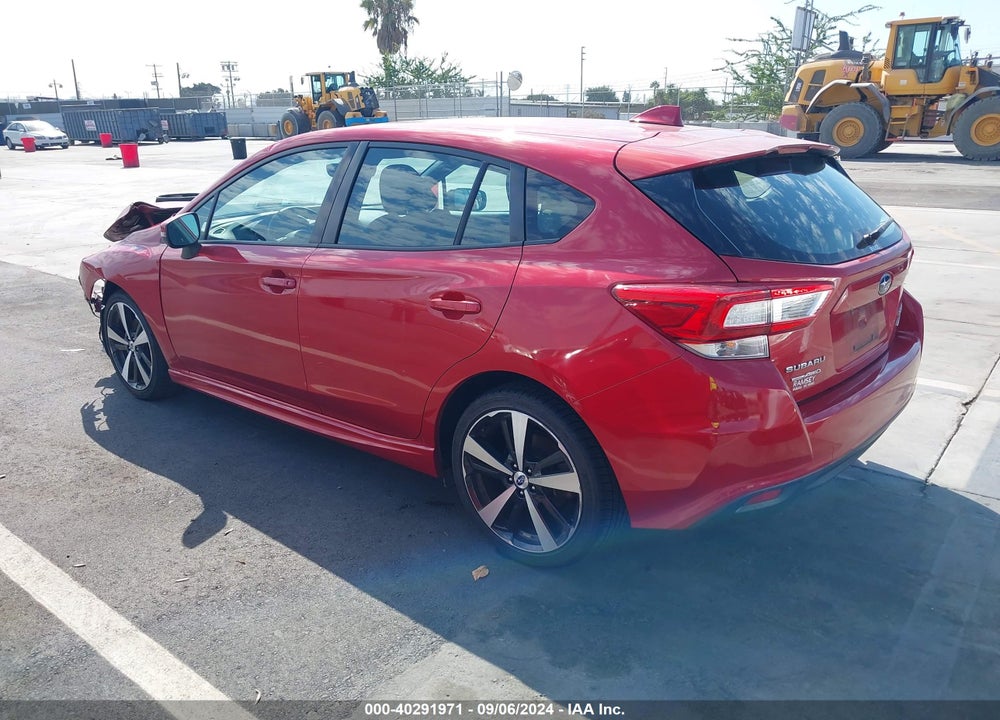 2017 SUBARU IMPREZA 2.0I SPORT VIN: 4S3GTAK64H3737130