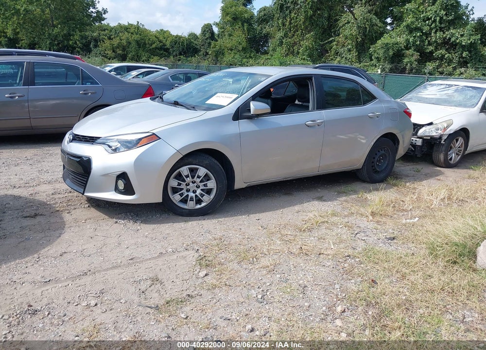 2016 TOYOTA COROLLA S VIN: 2T1BURHE3GC693986