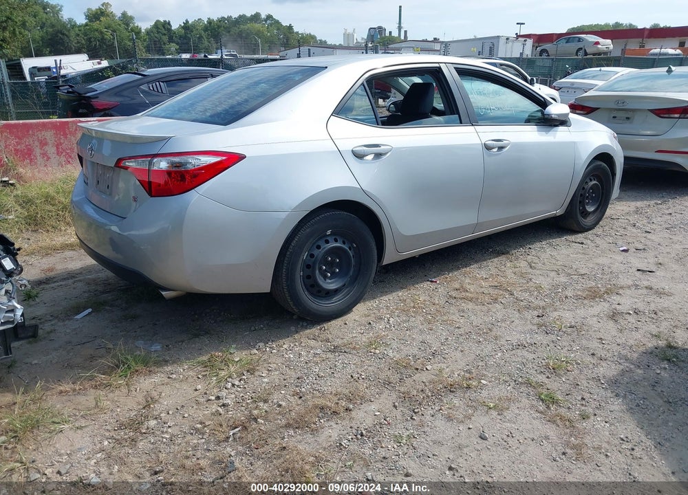 2016 TOYOTA COROLLA S VIN: 2T1BURHE3GC693986