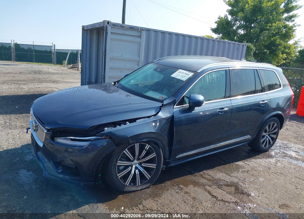 2022 VOLVO XC90 RECHARGE PLUG-IN HYBRID T8 INSCRIPTION 7 PASSENGER VIN: YV4BR0CLXN1816555