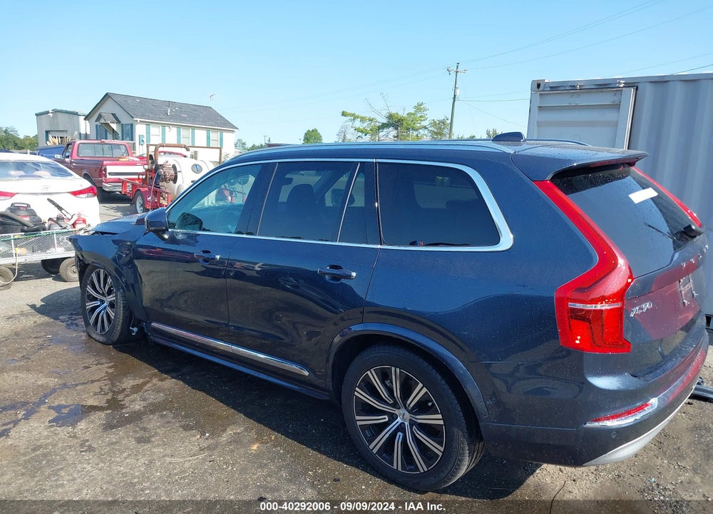 2022 VOLVO XC90 RECHARGE PLUG-IN HYBRID T8 INSCRIPTION 7 PASSENGER VIN: YV4BR0CLXN1816555