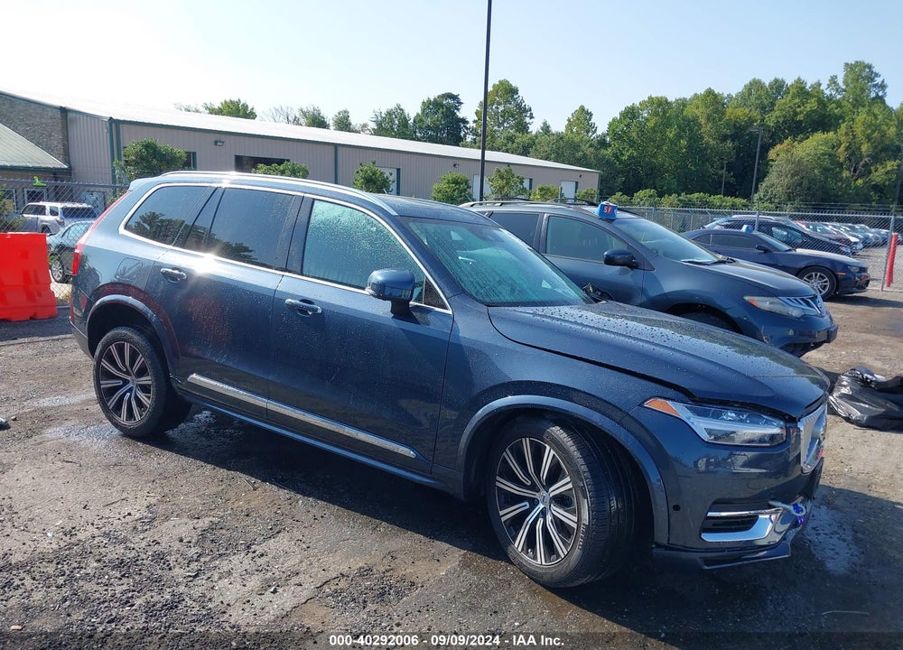 2022 VOLVO XC90 RECHARGE PLUG-IN HYBRID T8 INSCRIPTION 7 PASSENGER VIN: YV4BR0CLXN1816555
