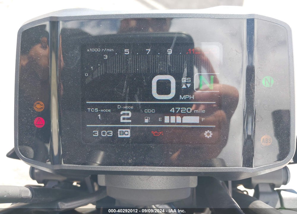 2022 YAMAHA MT09 VIN: JYARN71E4NA002746