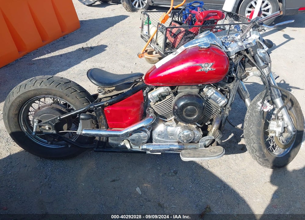 2007 YAMAHA XVS650 VIN: JYAVM01E27A108561