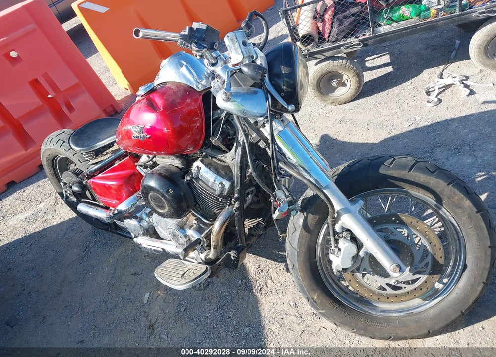 2007 YAMAHA XVS650 VIN: JYAVM01E27A108561