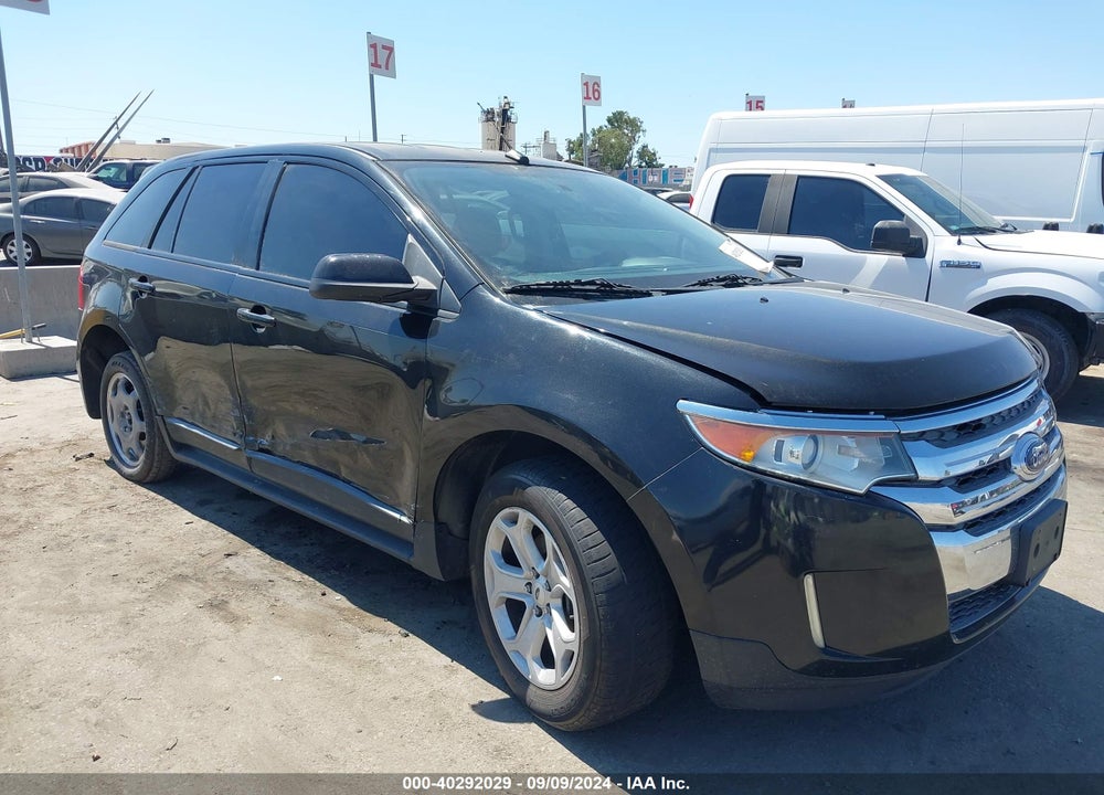 2013 FORD EDGE SEL VIN: 2FMDK3J92DBA26187