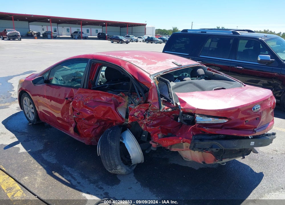 2015 KIA FORTE LX VIN: KNAFX4A67F5366983
