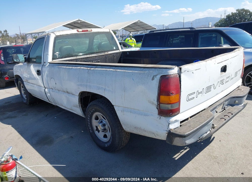 2002 CHEVROLET SILVERADO 1500 COMMERCIAL VIN: 1GCEC14VX2E130396