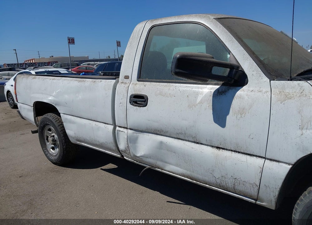2002 CHEVROLET SILVERADO 1500 COMMERCIAL VIN: 1GCEC14VX2E130396