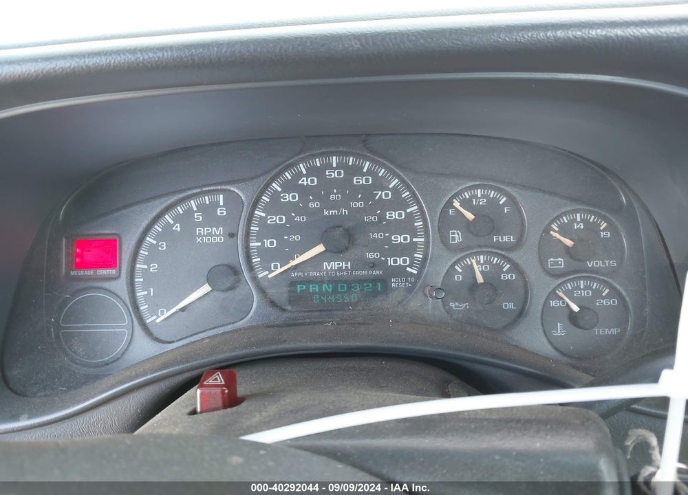 2002 CHEVROLET SILVERADO 1500 COMMERCIAL VIN: 1GCEC14VX2E130396