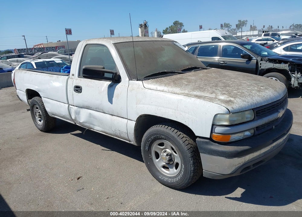 2002 CHEVROLET SILVERADO 1500 COMMERCIAL VIN: 1GCEC14VX2E130396