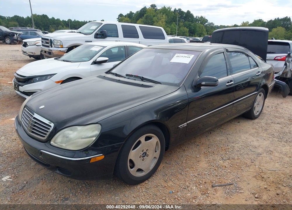 2001 MERCEDES-BENZ S-CLASS BASE A5 VIN: WDBNG78J81A195718