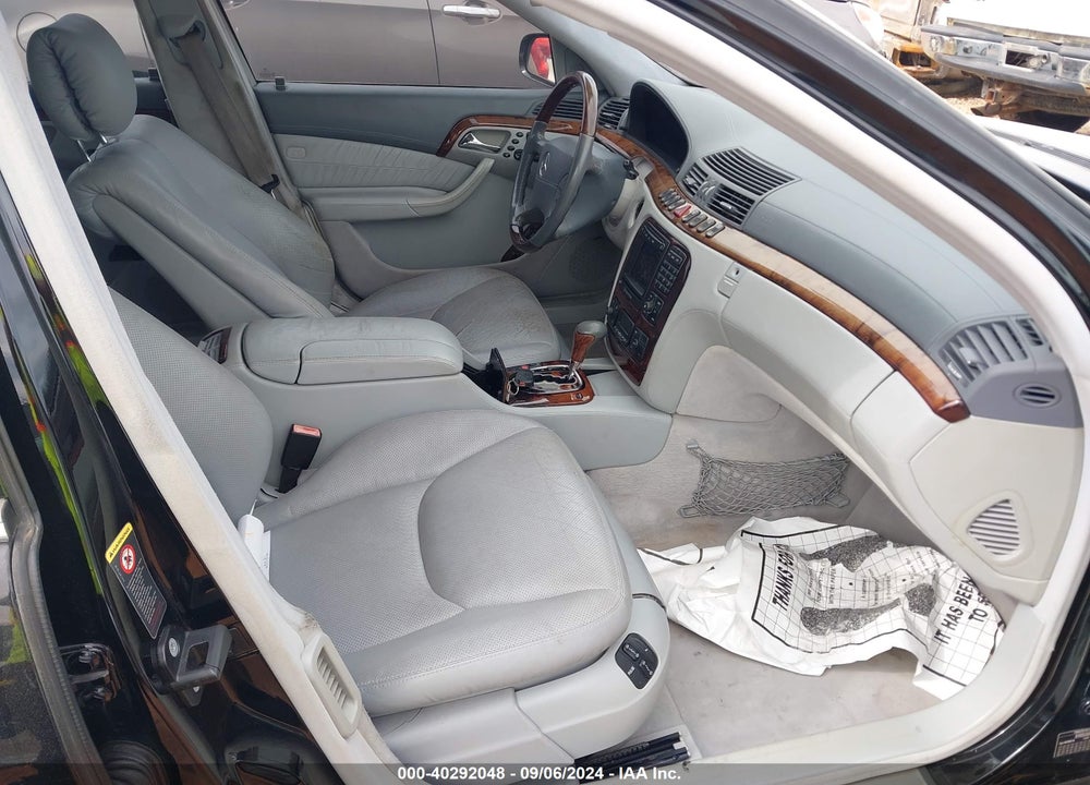 2001 MERCEDES-BENZ S-CLASS BASE A5 VIN: WDBNG78J81A195718