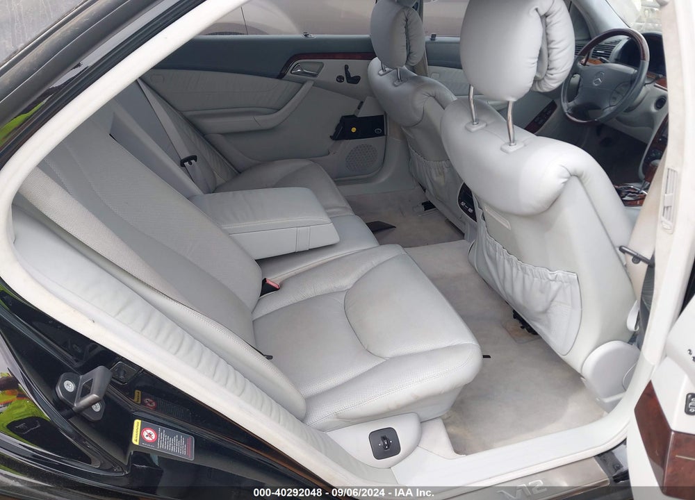 2001 MERCEDES-BENZ S-CLASS BASE A5 VIN: WDBNG78J81A195718
