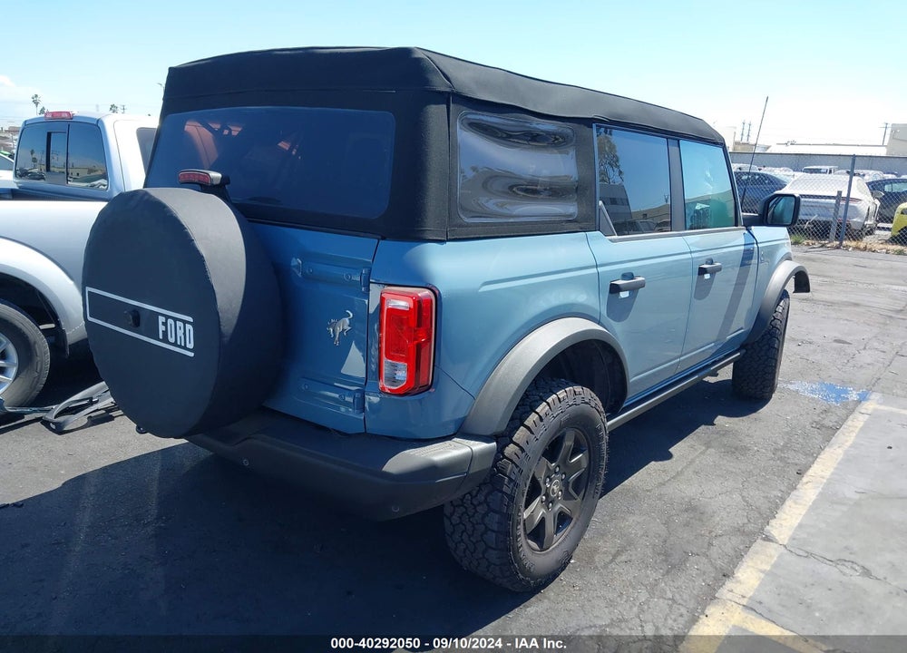 2023 FORD BRONCO BLACK DIAMOND VIN: 1FMEE5BP9PLB45928